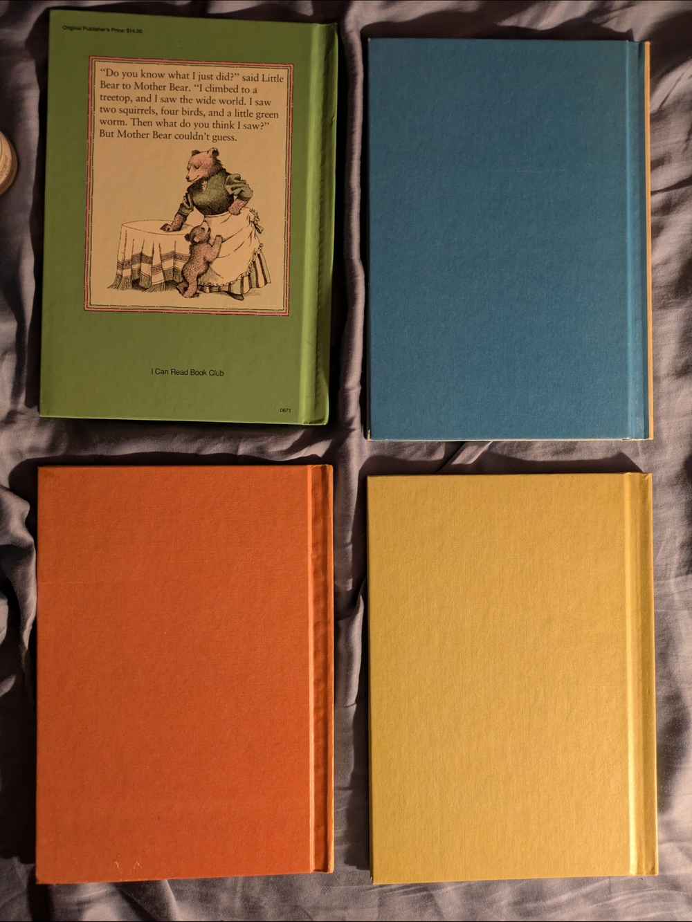 Little Bear by Else Holmelund Minarik - Blue and Cream Cover - Picture 3 of 9